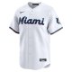 Men's Miami Marlins Eury PÃÂ©rez Nike White Home Limited Player Jersey