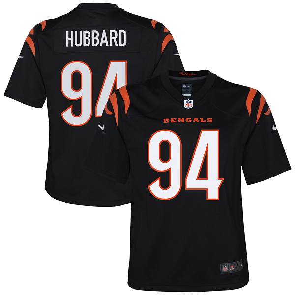 Youth Cincinnati Bengals Sam Hubbard Nike Black Game Jersey