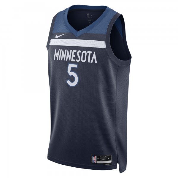 Unisex Minnesota Timberwolves Anthony Edwards Nike Navy Swingman Jersey - Icon Edition