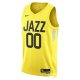 Unisex Utah Jazz Nike Gold Swingman Custom Jersey - Icon Edition