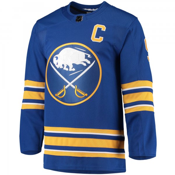 Men's Buffalo Sabres Jack Eichel adidas Royal Home Primegreen Player Jersey