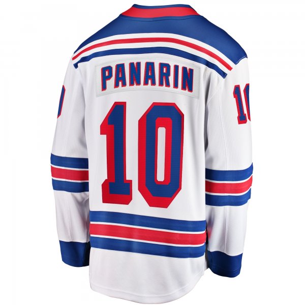 Men's New York Rangers Artemi Panarin Fanatics White Away Premier Breakaway Player Jersey