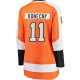 Women's Philadelphia Flyers Travis Konecny Fanatics Orange Breakaway Player Jersey