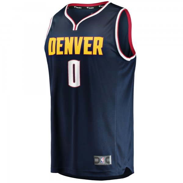 Men's Denver Nuggets Christian Braun Fanatics Navy 2022 NBA Draft First Round Pick Fast Break Replica Player Jersey - Icon Edition