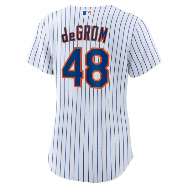 Women's New York Mets Jacob deGrom Nike White Home Replica Player Jersey