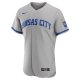 Men's Kansas City Royals Nike Gray 2022 Road Jersey