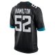 Men's Jacksonville Jaguars DaVon Hamilton Nike Black Game Jersey