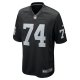 Men's Las Vegas Raiders Kolton Miller Nike Black Game Jersey