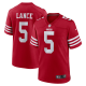 Men's San Francisco 49ers Trey Lance Nike Scarlet Game Player Jersey-(2022 New Style)