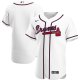 Men's Nike Atlanta Braves Blank White Home 2020 Team MLB Jersey