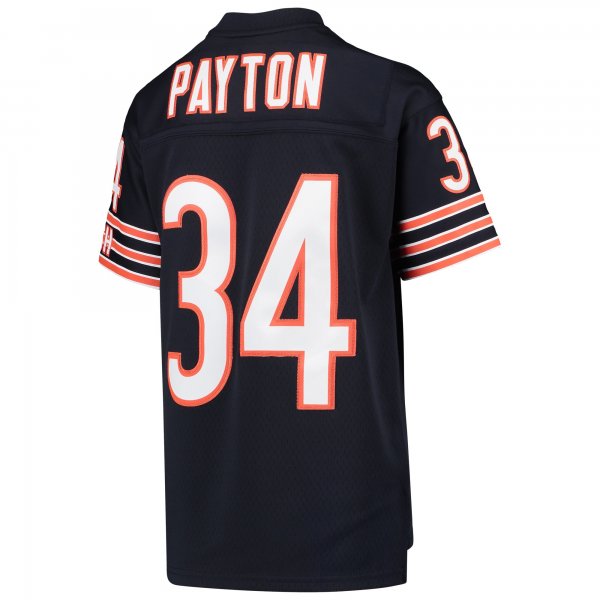 Youth Chicago Bears Walter Payton Mitchell & Ness Navy 1985 Legacy Retired Player Jersey