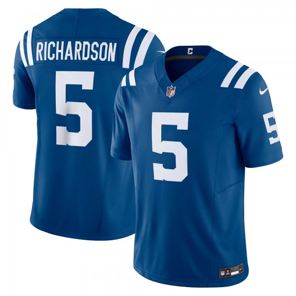 Men's Indianapolis Colts Anthony Richardson Nike Royal Vapor F.U.S.E. Limited Jersey