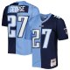 Men's Tennessee Titans Eddie George Mitchell & Ness Navy/Light Blue 1999 Split Legacy Replica Jersey