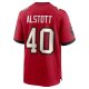 Men's Tampa Bay Buccaneers Mike Alstott Nike Red Retired Player Game Jersey