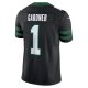 Men's New York Jets Ahmad Sauce Gardner Nike Legacy Black Alternate Vapor F.U.S.E. Limited Jersey