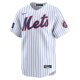 Men's New York Mets  Nike White 2024 MLB World Tour London Series Home Limited Jersey