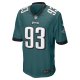 Men's Philadelphia Eagles Milton Williams Nike Midnight Green Game Jersey