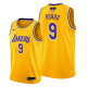 Los Angeles Lakers Rajon Rondo 2020 NBA Finals Bound Gold Jersey Icon Edition