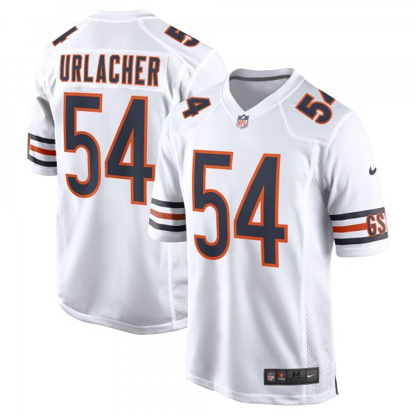 Men's Chicago Bears Brian Urlacher Nike White Retired Player Game Jersey