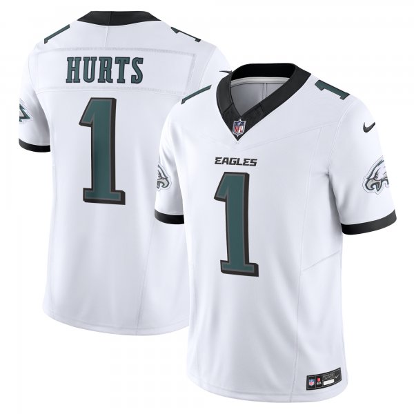 Men's Philadelphia Eagles Jalen Hurts Nike White Vapor F.U.S.E. Limited Jersey