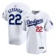 Men's Los Angeles Dodgers #22 Clayton Kershaw Nike White 2024 MLB World Tour Seoul Series Home Limited Player Jersey