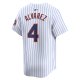 Men's New York Mets Francisco Alvarez Nike White Home Limited Player Jersey