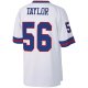 Men's New York Giants Lawrence Taylor Mitchell & Ness White Legacy Replica Jersey