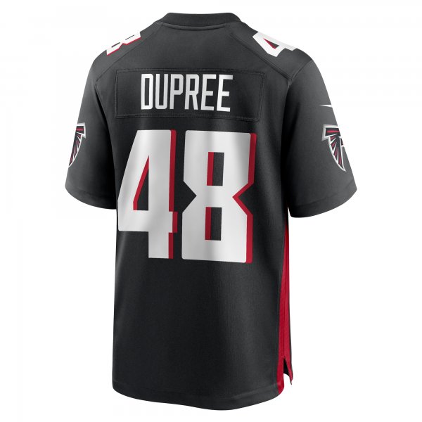 Men's Atlanta Falcons Bud Dupree Nike Black Game Player Jersey