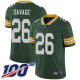 Green Bay Packers #26 Darnell Savage Green Team Color Men's Stitched NFL 100th Season Vapor Limited Jersey