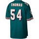 Men's Miami Dolphins Zach Thomas Mitchell & Ness Aqua Legacy Replica Jersey