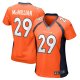 Women's Denver Broncos JaQuan McMillian Nike  Orange Team Game Jersey