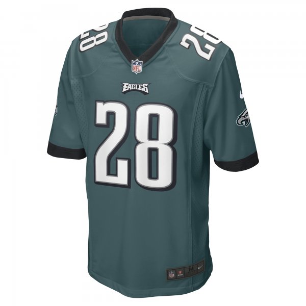 Men's Philadelphia Eagles Josh Jobe Nike Midnight Green Game Player Jersey