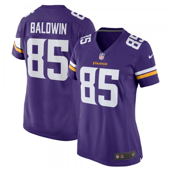 Women's Minnesota Vikings Daylen Baldwin Nike  Purple  Game Jersey