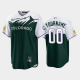 Men's Colorado Rockies Custom 2022 City Connect Green Replica MLB Jersey