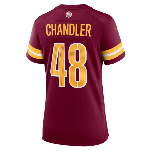 Women's Washington Commanders Sean Chandler Nike  Burgundy  Game Jersey