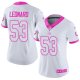 Nike Indianapolis Colts #53 Darius Leonard White/Pink Women's Stitched NFL Limited Rush Fashion Jersey