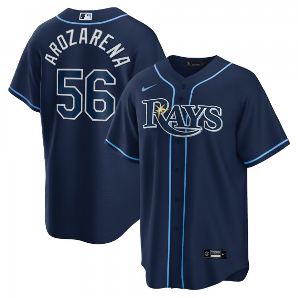 Men's Tampa Bay Rays Randy Arozarena Nike Navy Alternate Replica Player Jersey