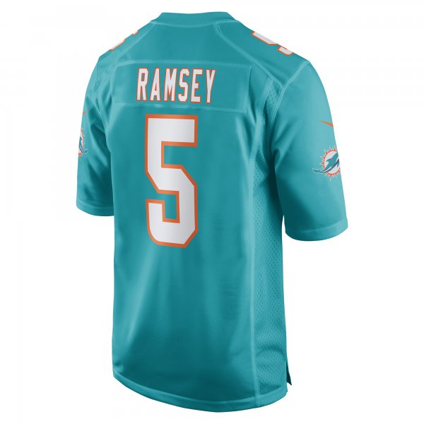 Men's Miami Dolphins Jalen Ramsey Nike Aqua Team Color Game Jersey