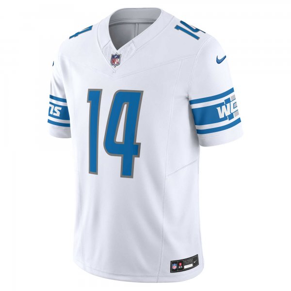 Men's Detroit Lions Amon-Ra St. Brown Nike White Vapor F.U.S.E. Limited Jersey