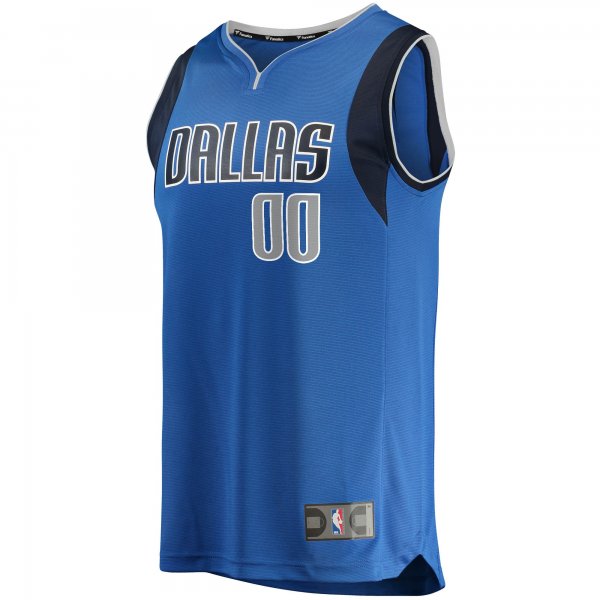 Men's Dallas Mavericks Fanatics Blue Fast Break Custom Replica Jersey - Icon Edition