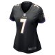 Women's Baltimore Ravens Rashod Bateman Nike Black Game Player Jersey