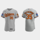 Men's Baltimore Orioles #35 Adley Rutschman 2022 Little League Classic Flex Base MLB Jersey - Gray