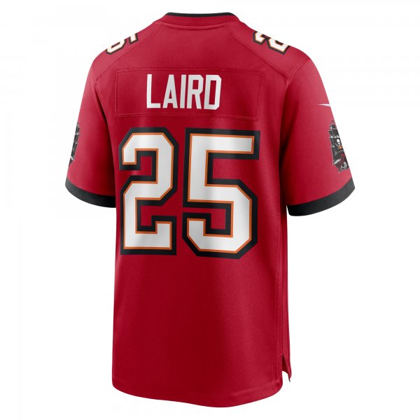 Men's Tampa Bay Buccaneers Patrick Laird Nike  Red  Game Jersey