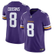 Men's Minnesota Vikings #8 Kirk Cousins Nike Purple Vapor F.U.S.E. Limited Jersey