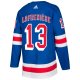 Men's New York Rangers Alexis Lafreniere adidas Blue Home Player Jersey