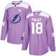 Adidas Tampa Bay Lightning #18 Ondrej Palat Purple Fights Cancer Stitched NHL Jersey