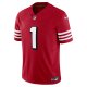 Men's San Francisco 49ers Deebo Samuel Sr Nike Scarlet Alternate Vapor F.U.S.E. Limited Jersey