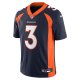 Men's Denver Broncos Russell Wilson Nike Navy  Vapor Untouchable Limited Jersey