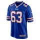 Men's Buffalo Bills Kevin Jarvis Nike  Royal Team Game Jersey