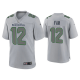 Men's Seattle Seahawks 12th Fan Gray Atmosphere Fashion Game Jersey